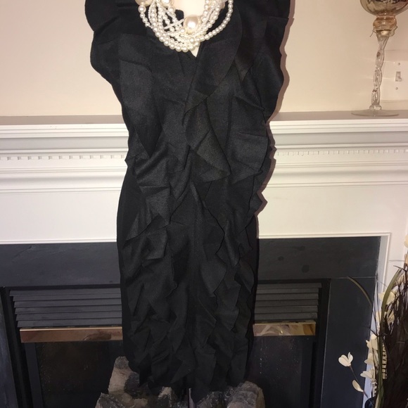 Tata Jolie Wool Ruffle Front Mini Dress - Picture 5 of 5